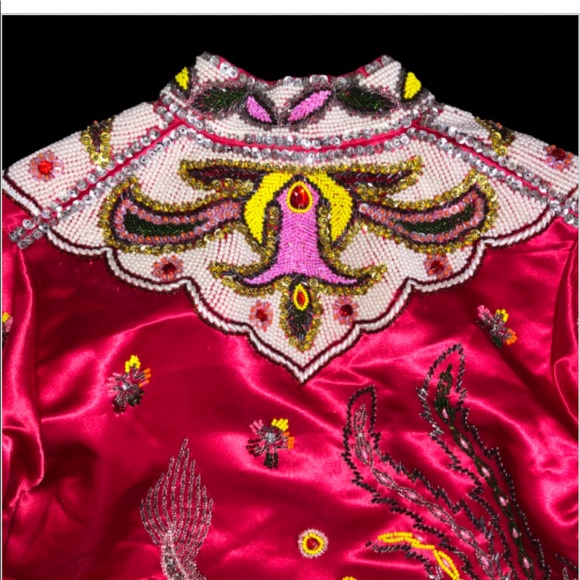 Vintage Qun Kwa beaded jacket - Picture 3 of 5